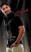 Allu Arjun at Vrushabam India Ad